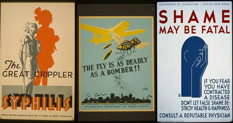 40 Eye-Opening Vintage Public Health Posters From The 1940s
