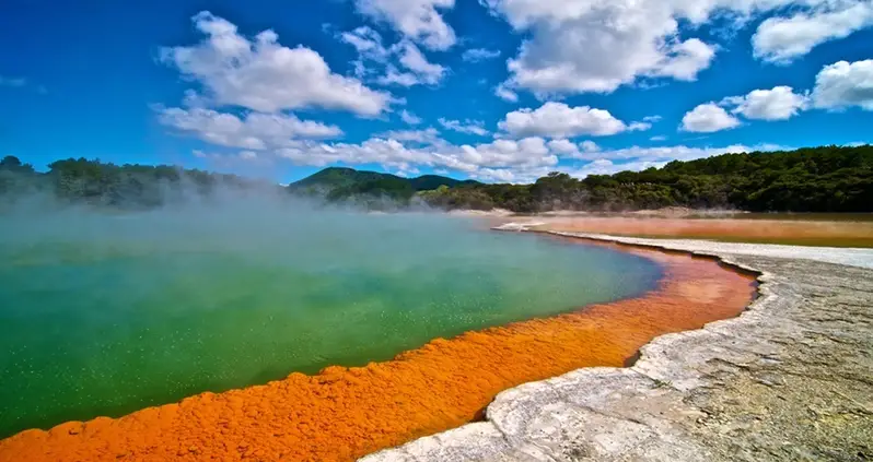 Champagne Pool Is One Of New Zealand’s ‘Zombie Volcanoes’