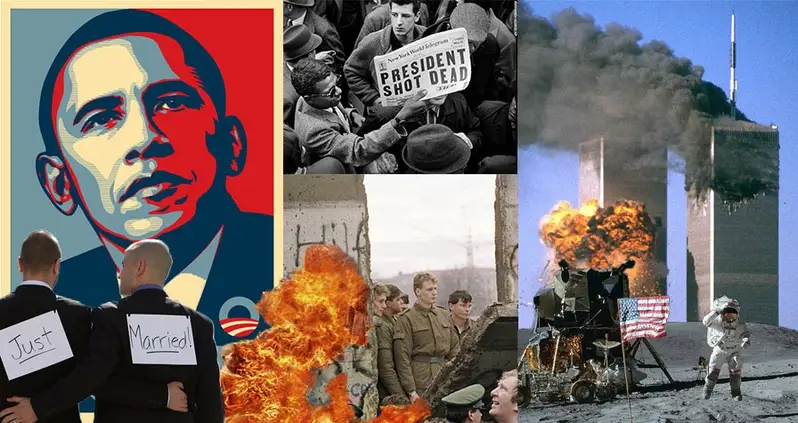 Americans Choose The Ten Most Important Historical Events Of Their Lifetime
