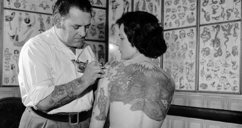 51 Amazing Vintage Tattoo Photos