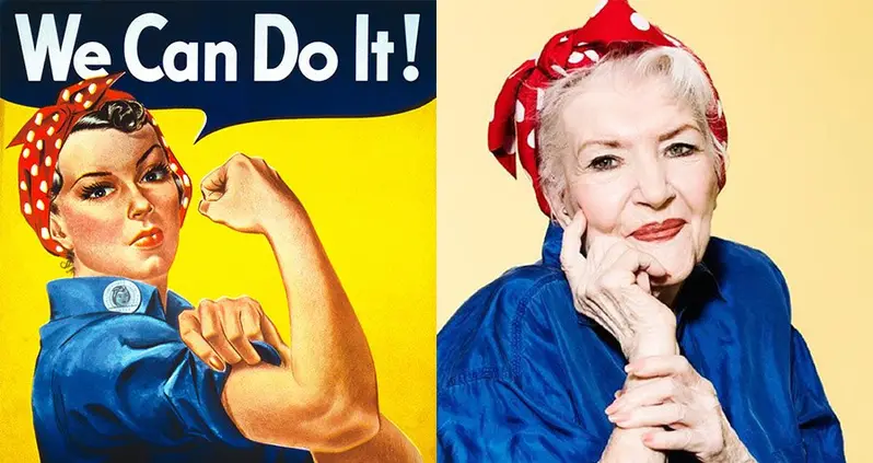 The Story Behind The Famous “Rosie The Riveter” Image Of World War 2