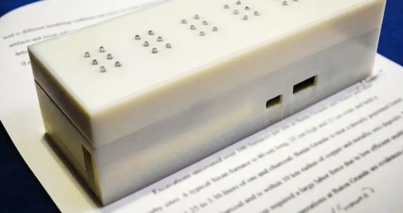 New Device Invented By Six Female Undergrads Translates Text To Braille In Real Time