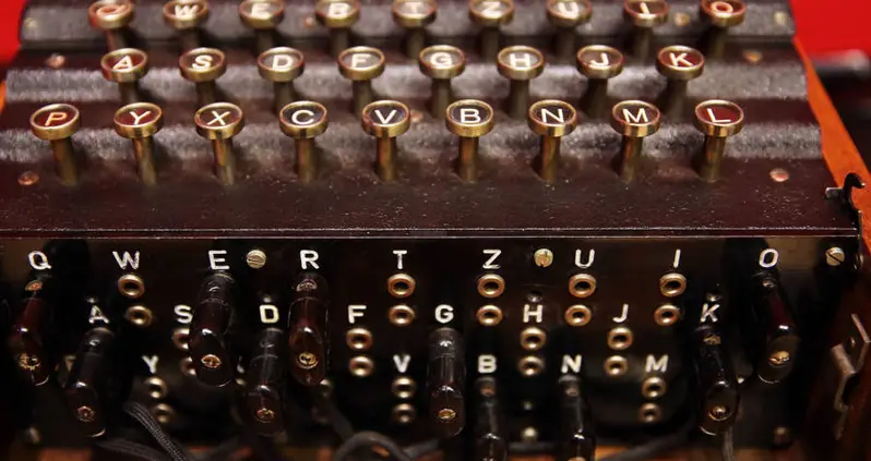 “Typewriter” Bought At Flea Market Actually A Nazi Enigma Machine, Sells For Big Money At Auction