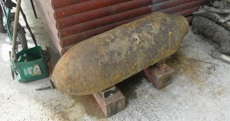 Man Takes Home 550-Pound WWII Bomb And Now His Whole Neighborhood Has To Be Evacuated