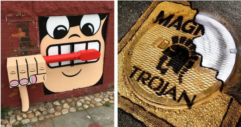 New York Painter Tom Bob Turns Found Objects Into Amazing Street Art