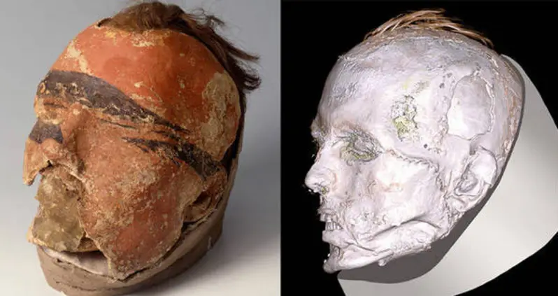 Face Of 2,000-Year-Old Mummified Warrior Revealed For First Time