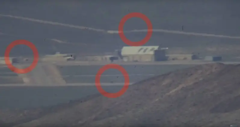 UFO Hunters Capture Closest Photos Of Area 51 Ever