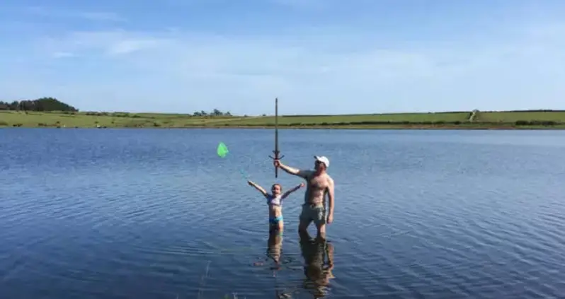 Girl Finds Sword In Lake Where King Arthur’s ‘Excalibur’ Was Thrown, According To Legend