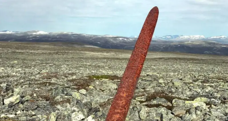 1,200-Year-Old Viking Sword Discovered On Norwegian Mountain