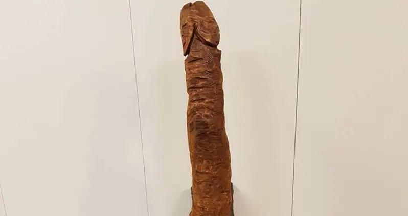 Someone Is Leaving Giant Wooden Penises In A Park And Police Want To Know Who