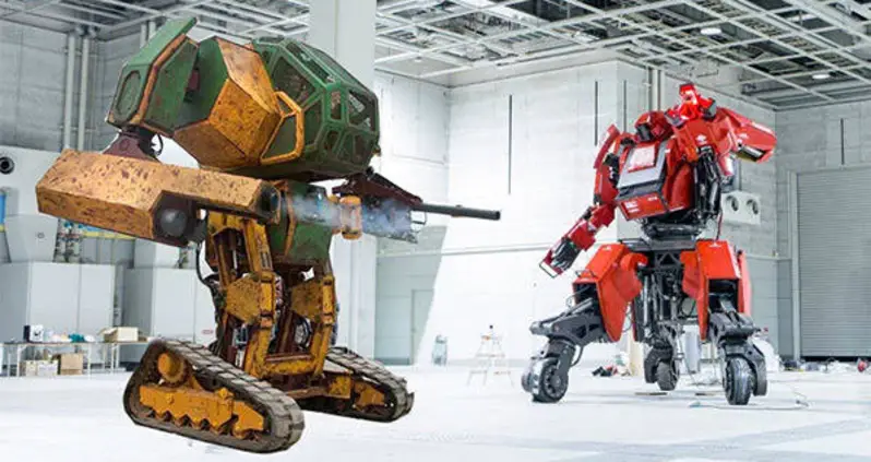 The U.S. Will Battle Japan In A Manned Robot Battle With Chainsaws And Cannons