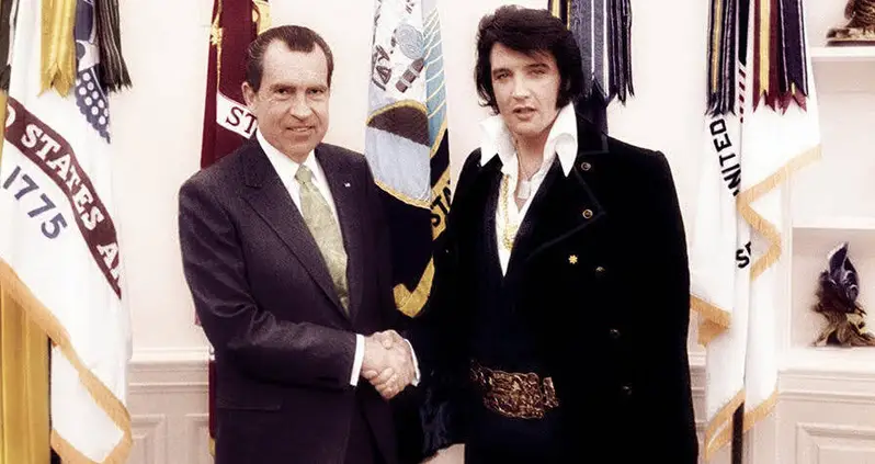 The Wild Story Behind This Photo Of Elvis And Nixon