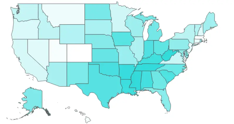 These Are The Fattest States In America, According To A New Report