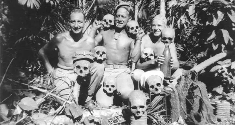 Skulls, Ears, Noses, And Other Morbid “Trophies” Americans Took From Dead Japanese In WWII