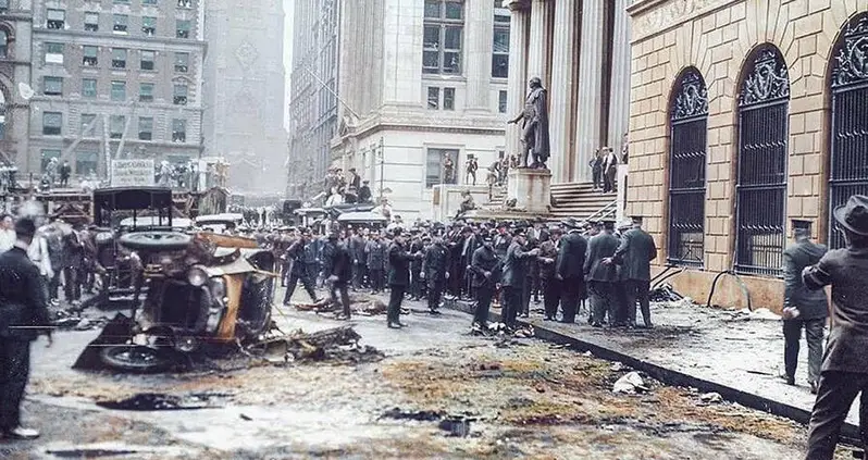 Inside The 1920 Wall Street Bombing, The First Major Terrorist Attack In New York City