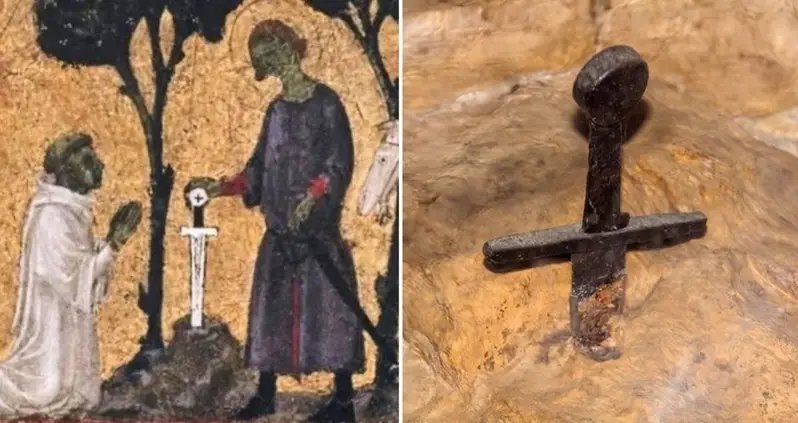 The Incredible Story Behind Italy’s Real-Life Sword In The Stone That Has Nothing To Do With King Arthur