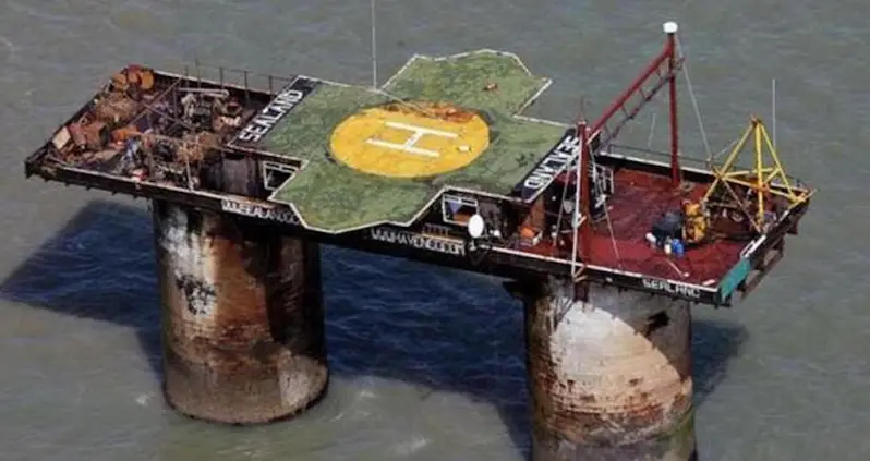 The Principality Of Sealand: The 0.004 Square Kilometer  ‘Country’ Off The Coast Of England