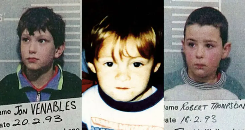 How James Bulger Was Killed By Jon Venables And Robert Thompson
