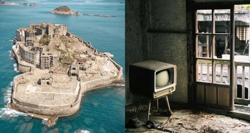 Hashima Island, The Eerie Crumbling Ghost Town Off The Coast Of Nagasaki