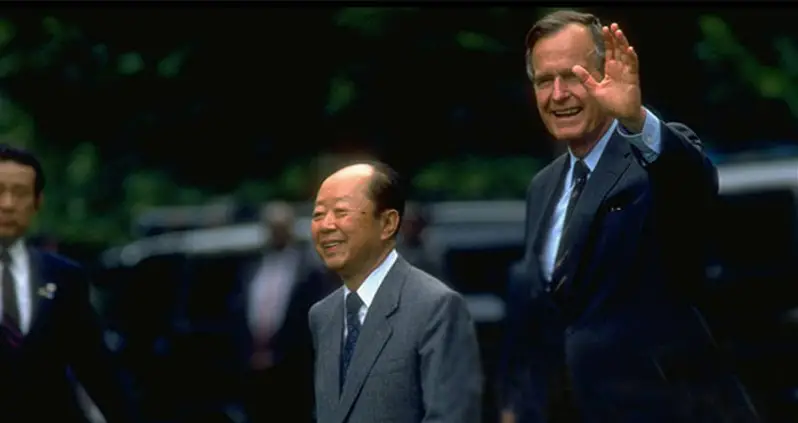 President Bush Vomited On Their Prime Minister On Live TV – Now The Japanese Have A Word For It [VIDEO]