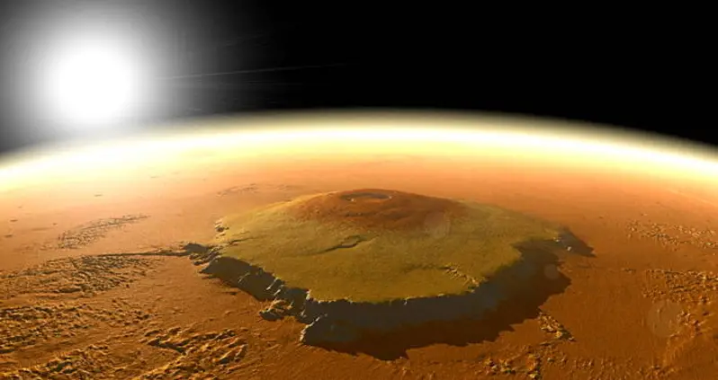 Olympus Mons: The Tallest Mountain In The Solar System