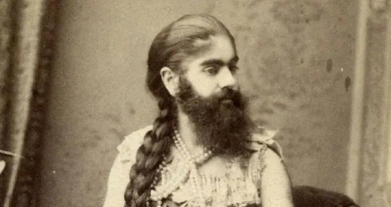 Annie Jones, The ‘Bearded Lady’ Who Became One Of The Most Famous Sideshow Performers Of The 19th Century