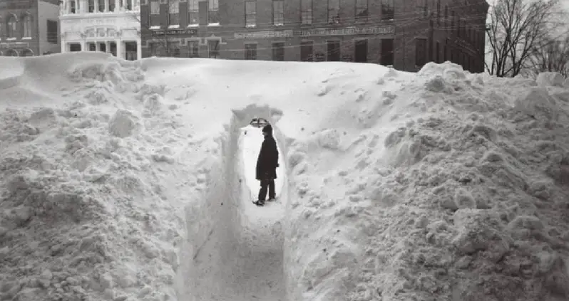 The Blizzard Of 1888, The ‘Great White Hurricane’ That Paralyzed The East Coast For Days