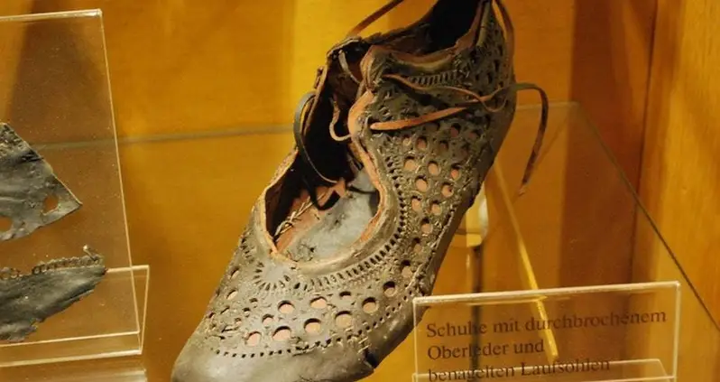 Intricately-Designed 2,000-Year-Old Roman Shoe Found Inside A Well