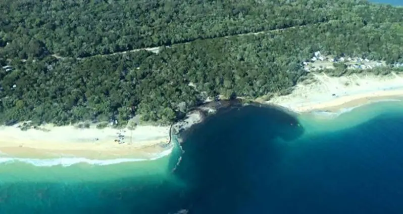 Watch A Massive Sinkhole Swallow Up A Chunk Of Beach In Australia