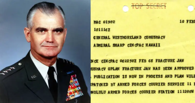 Newly Declassified Documents Reveal That A Top U.S. General Planned For Nuclear Attack During The Vietnam War