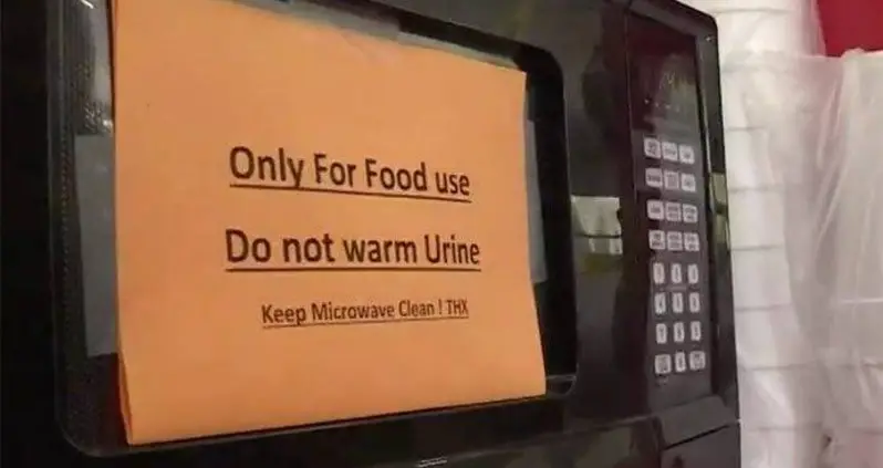 Florida Gas Station Owner Wants You To Stop Warming Your Urine In His Microwave