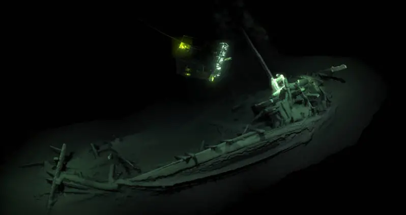 2,400-Year-Old Shipwreck Believed To Be The World’s Oldest Was Just Discovered Intact At The Bottom Of The Black Sea