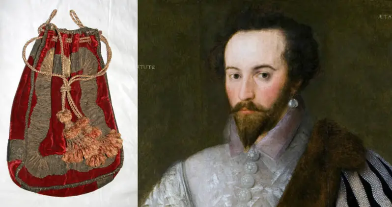 This Red Velvet Bag May Be The One That Held Sir Walter Raleigh’s Mummified Head After His Execution