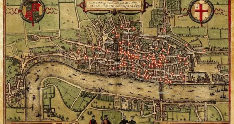 This Interactive “Murder Map” Will Tell You Where You’d Most Likely Get Killed In Medieval London