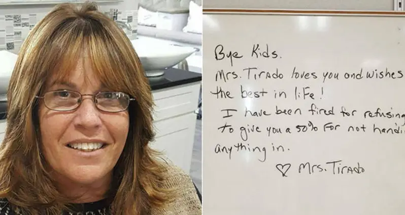 Florida Teacher Diane Tirado Was Fired For Giving Zeros To Students That Failed To Hand In Their Work