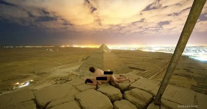 Egyptian Authorities Are Investigating A ‘Forbidden’ Photo Of A Couple Having Sex On The Great Pyramid