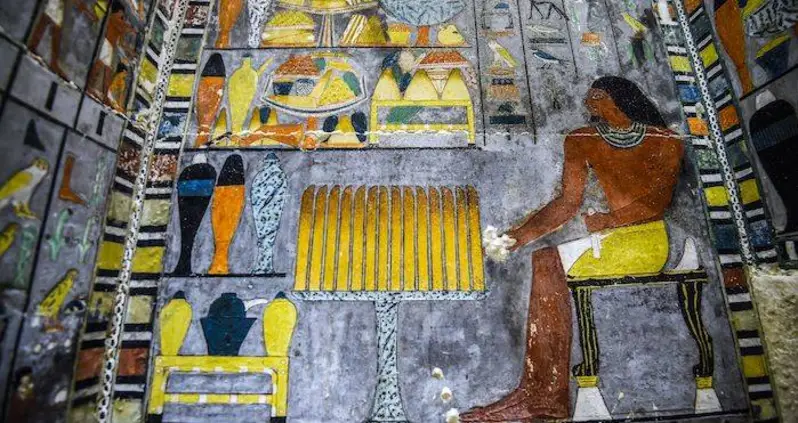 Archeologists Discover Incredible Artwork Inside 4,300-Year-Old Egyptian Tomb