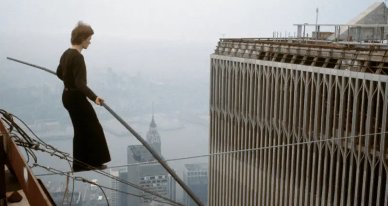 Inside The Death-Defying Feats Of World-Class Tightrope Walker Philippe Petit