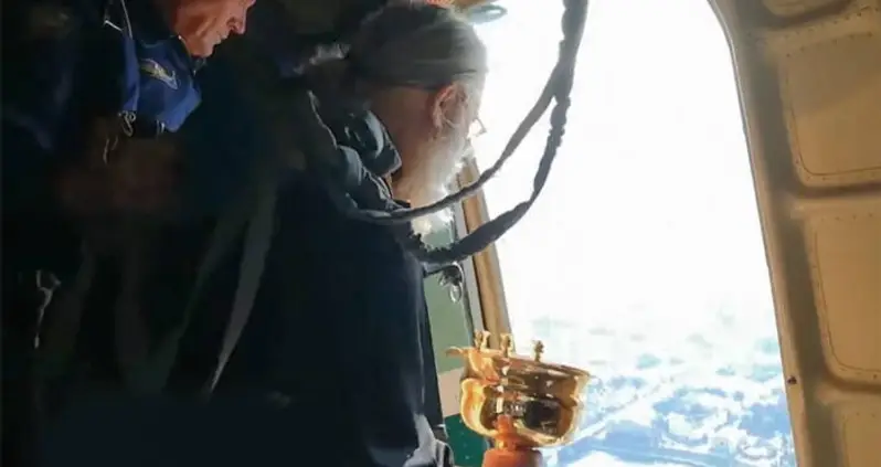 Russian Priests Hoping To Cure City Of Sin Douse Area With Holy Water From An Airplane