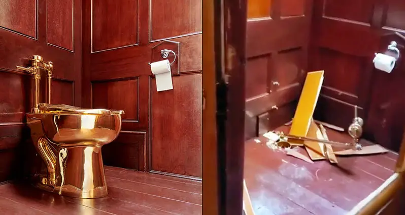 $6 Million Solid Gold Toilet Stolen From Winston Churchill’s Family Home