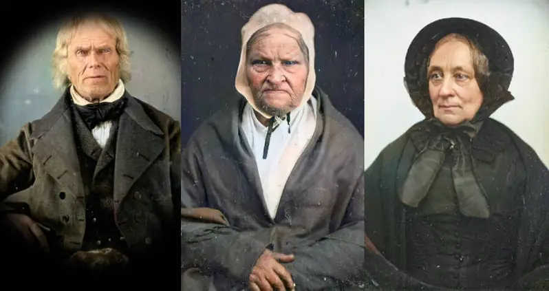 21 Stunning Colorized Portraits Of What May Be The Oldest Generation Ever Photographed