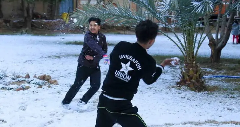 ‘It Was Like Magic’: Stunning Photos Of The Snow That Just Blanketed Iraq