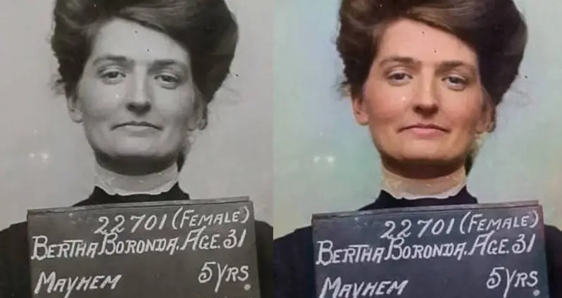 These Colorized Mugshots Show Criminals From The Past As They Really Were