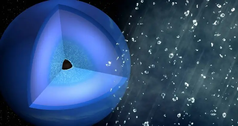 It’s Raining Diamonds Inside Neptune And Uranus, New Study Says