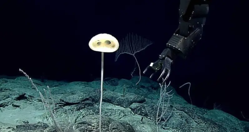 Scientists Just Found An Alien-Like ‘E.T. Sponge’ In The Pacific Ocean’s ‘Forest Of The Weird’