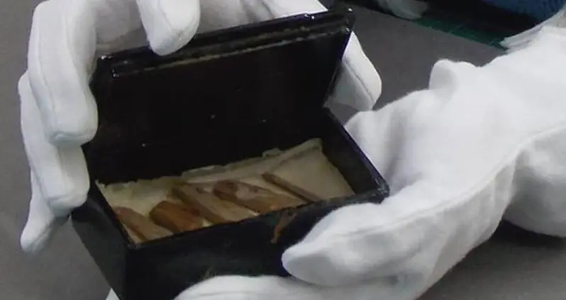 An Artifact From Egypt’s Great Pyramid Was Just Found In A Cigar Box In Scotland