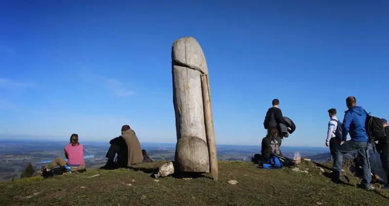 Nobody Knows Where This Giant Penis Statue Came From — Or Where It Went