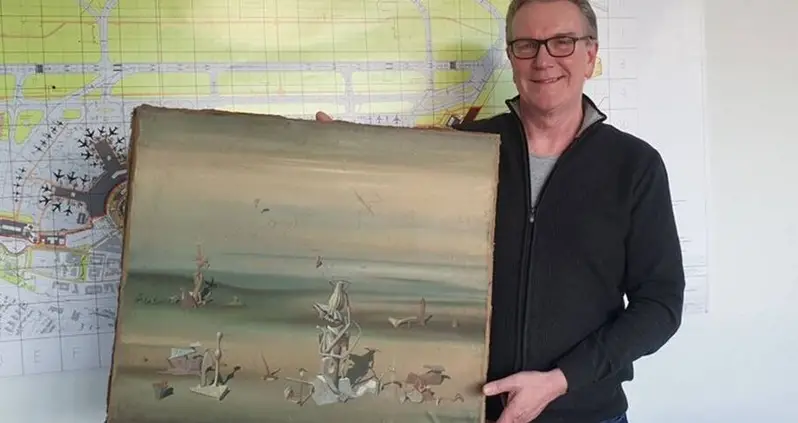 German Police Rescue $340,000 Painting From Garbage After It Was Mistakenly Left At The Airport