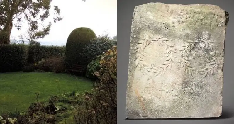 1,900-Year-Old Roman Relic Uncovered After Being Used As A Stepping Stone In An English Garden