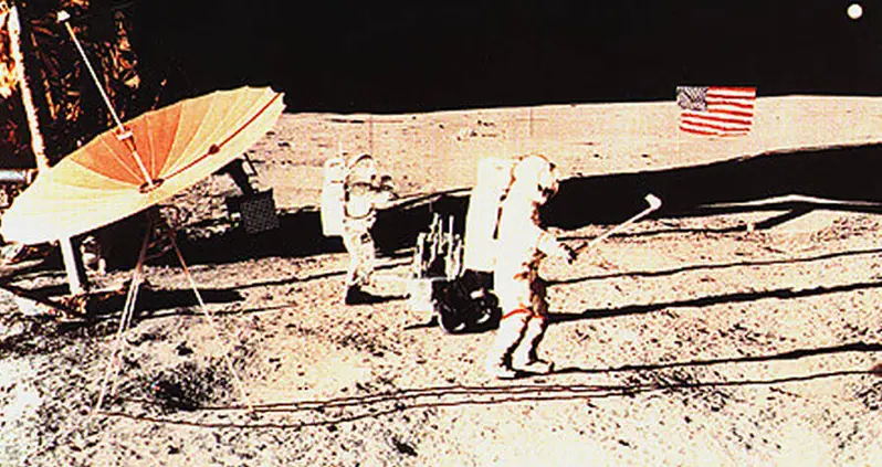 Golf Ball Whacked On The Moon By Apollo 14 Astronaut Alan Shepard Rediscovered 50 Years Later